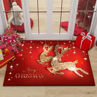 Christmas Cute Santa Claus Bell Elk Polyester sku image 23