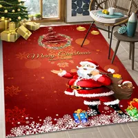 Christmas Cute Santa Claus Bell Elk Polyester sku image 190