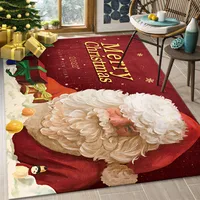 Christmas Cute Santa Claus Bell Elk Polyester sku image 35