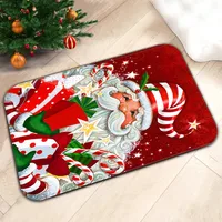 Christmas Cute Santa Claus Bell Elk Polyester sku image 41