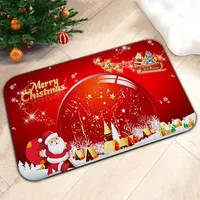 Christmas Cute Santa Claus Bell Elk Polyester sku image 42