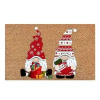 Christmas Cute Santa Claus Bell Elk Polyester sku image 48