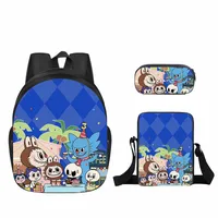 New Labubu Labubu Pupils' Schoolbags Children's Cartoon Peripheral Messenger Bag Single-layer Pencil Case Wholesale sku image 64