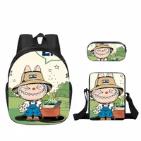 New Labubu Labubu Pupils' Schoolbags Children's Cartoon Peripheral Messenger Bag Single-layer Pencil Case Wholesale sku image 68