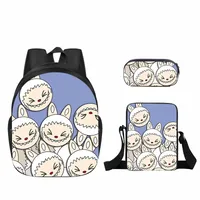 New Labubu Labubu Pupils' Schoolbags Children's Cartoon Peripheral Messenger Bag Single-layer Pencil Case Wholesale sku image 71