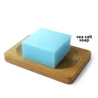 Handmade Essential Oil Soap Sea Salt Soap Cleansing Bath Soap Sandalwood Lemon Soap Goat Milk Wholesale Spot Small Batch sku image 6