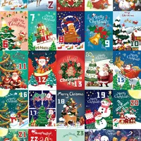 Christmas Cute Christmas House Christmas Tree Santa Claus sku image 4