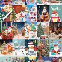 Christmas Cute Christmas House Christmas Tree Santa Claus sku image 8