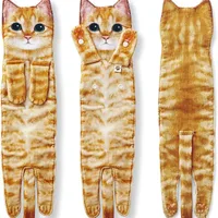 Simple Style Classic Style Cat Superfine Fiber Towels main image 1