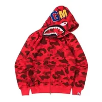 Women's Streetwear Cartoon Shark Zipper Zipper Coat Casual Jacket main image 3