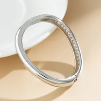 Simple Style Commute Geometric Alloy Wholesale Bangle sku image 2