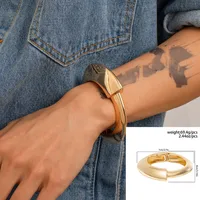 Simple Style Commute Geometric Alloy Wholesale Bangle sku image 13