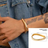 Simple Style Commute Geometric Alloy Wholesale Bangle sku image 1