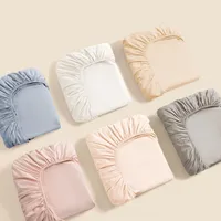 Class A Xinjiang Cotton Long-staple Cotton Bed Hat 100 Cotton Bedspread Simmons Protection Non-slip Cover Wholesale Group Purchase main image 1