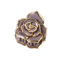 Guanyang  Sweet Rose Flower Barrettes Small Size Hair Claw Headdress Female Updo Shark Hair Clip/Hair Accessory Wholesale sku image 3