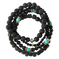 Casual Simple Style Streetwear Geometric Natural Stone Beaded Men's Bracelets main image 5