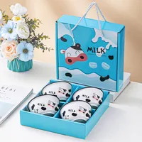 Ceramic Tableware Dishes Suit Sets Of Bowls And Chopsticks Suit Gift Box Opening Activities Wedding Exhibition Hand Gift Small Gifts sku image 32