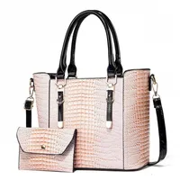 High Texture Bag  New Fashion Women's Bag Elegant Handbag Middle-aged Mother Bag Large Capacity Shoulder Bag sku image 2