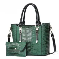 High Texture Bag  New Fashion Women's Bag Elegant Handbag Middle-aged Mother Bag Large Capacity Shoulder Bag sku image 7