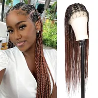 Women's African Style Carnival Street Chemical Fiber  Wigs sku image 4