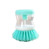 Kitchen Brush Pot Artifact Hydraulic Wash Pot Brush Non-stick Oil Dishwashing Brush Cleaning Brush Liquid Pot Brush Household Cleaning Brush main image 4