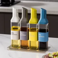 Oil Bottle Household Kitchen Glass Oil Pot Sespery Oil Soy Sauce Vinegar Bottle Seasoning Bottle Vinegar Leak-Proof Oil Tank main image 1