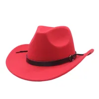 New Fashion Hat Jazz Hat Autumn And Winter Men's And Women's Big Brim Simple British Style Top Hat Jazz Hat sku image 9