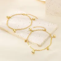 Wholesale Jewelry Simple Style Bell 304 Stainless Steel 18K Gold Plated Anklet main image 5