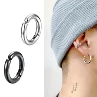 Stainless Steel Ear Clip Earrings Without Ear Penetration Puncture Jewelry Classic Personality Trendy Men main image 3