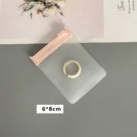 Simple Style Transparent EVA Jewelry Packaging Bags sku image 3