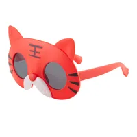 Cartoon Style Animal Resin Round Frame Full Frame Glasses sku image 1