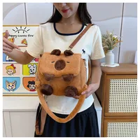 New Cartoon Cute Niche Mao Mao Bag Doll Doll Plush Bag Student Commuter Crossbody Small Shoulders main image 2