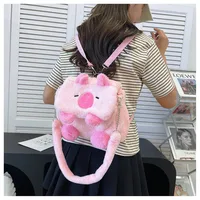 New Cartoon Cute Niche Mao Mao Bag Doll Doll Plush Bag Student Commuter Crossbody Small Shoulders main image 3