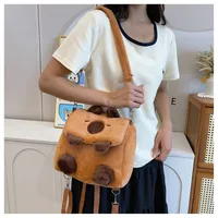 New Cartoon Cute Niche Mao Mao Bag Doll Doll Plush Bag Student Commuter Crossbody Small Shoulders main image 4