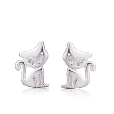 Simple Style Classic Style Animal Plating Alloy Ear Studs