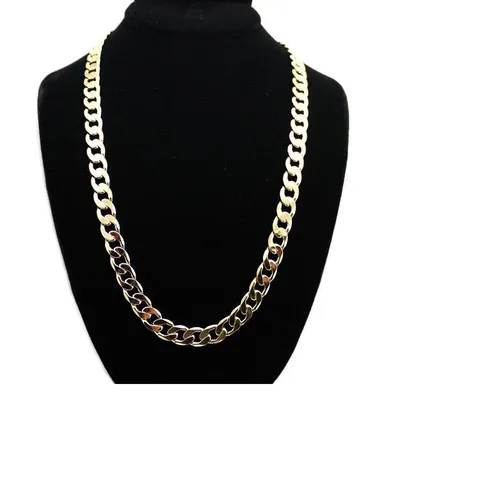 Alloy Chain Hip-hop Fashion Simple Necklace Wide Long Necklace