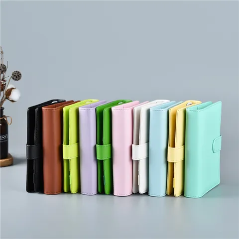 Creative Macaron Loose A5a6 Pu Daily Notepad Spiral Notebook