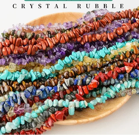 1 Piece Circumference Is About 80cm Crystal Irregular Beads