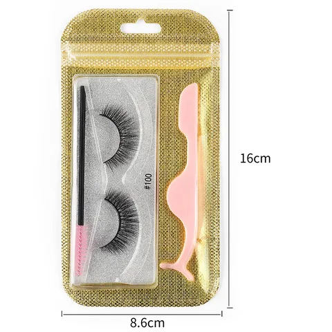 New Product Combination 3d Natural Thick False Eyelashes