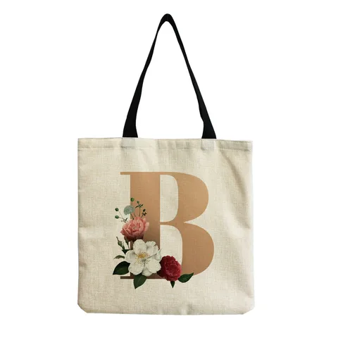 Women's Fashion Letter Shopping Bags