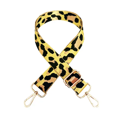 Nylon Leopard Bag Strap