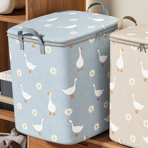 Vacation Cartoon Nonwoven Storage Bag