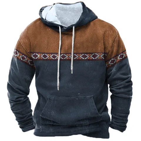 Men's Hoodies Long Sleeve Printing Casual Printing