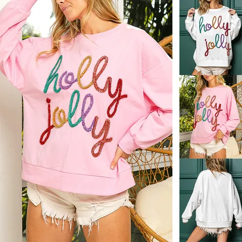 Women's Hoodies Long Sleeve Casual Letter