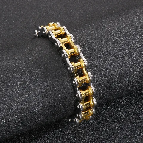 Punk Classic Style Geometric Titanium Steel Men's Bracelets