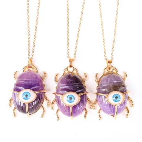 Ethnic Style Insect Eye Crystal Wholesale Pendants Jewelry Accessories