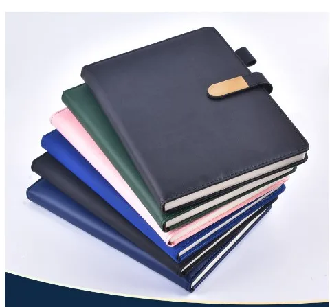 High-grade Leather Business Office Notebook Thickened Notebook