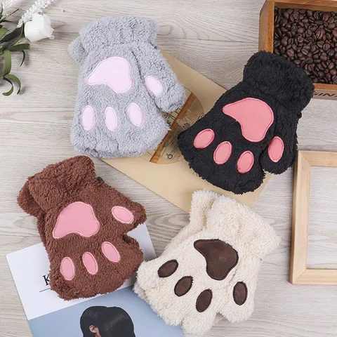 Women's Cute Sweet Simple Style Cartoon Gloves 1 Set