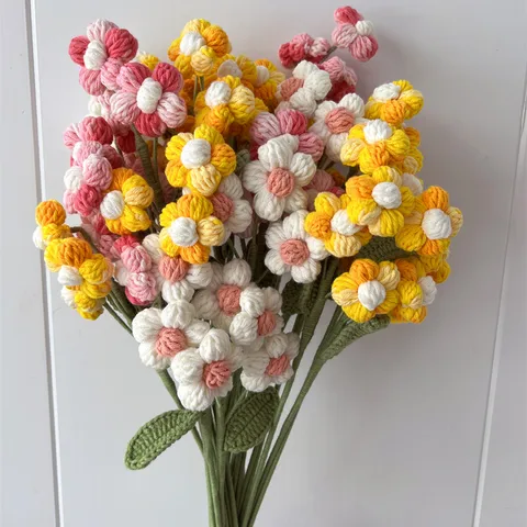 Pastoral Flower Yarn Artificial Flowers