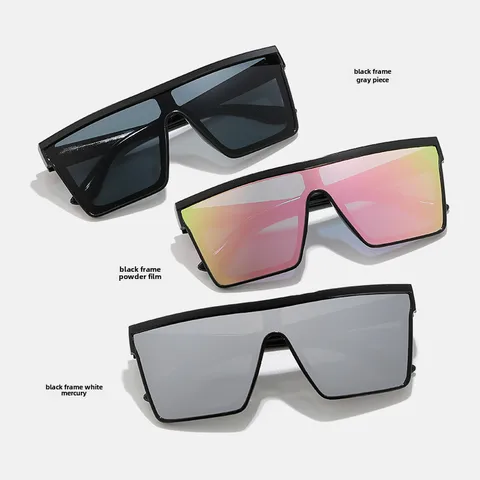 Box  Fashion Sunglasses Riding Driving  Punk Sunscreen Sunglasses